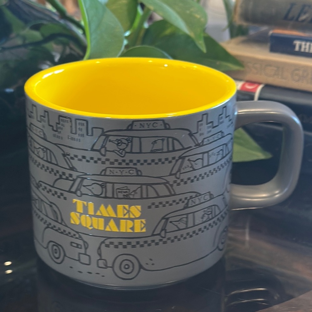 Starbucks Times Square taxi New York Mug 12oz collection collectible souvenir
